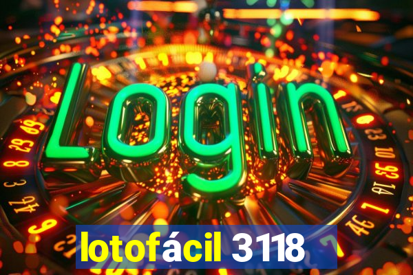 lotofácil 3118