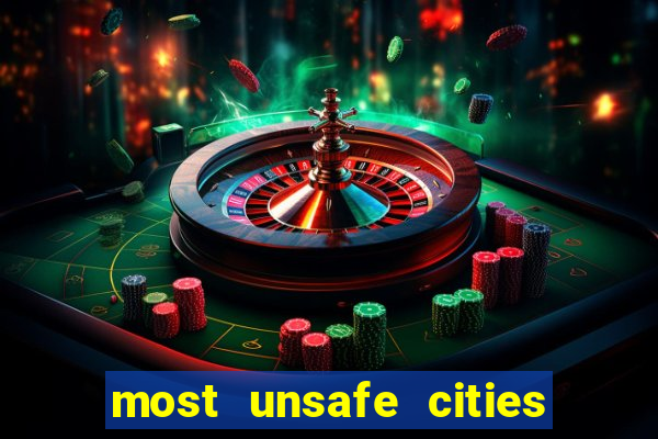 most unsafe cities in us