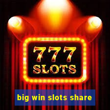 big win slots share