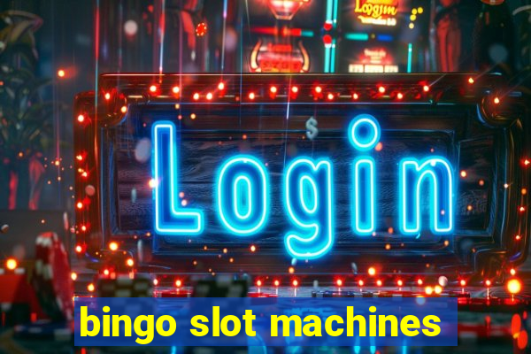 bingo slot machines