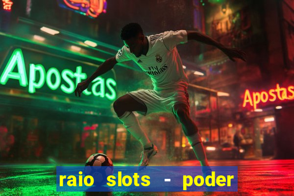 raio slots - poder de zéus