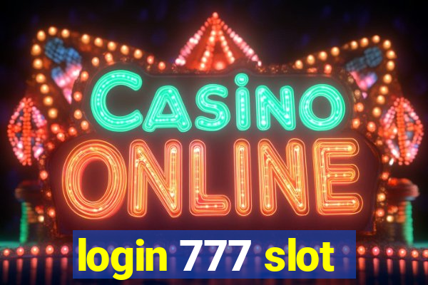 login 777 slot