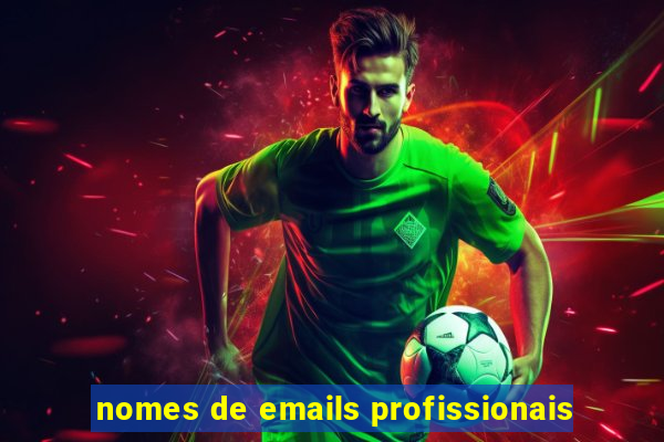 nomes de emails profissionais