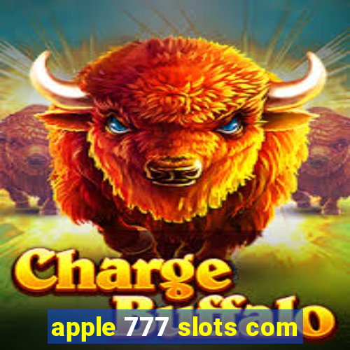 apple 777 slots com