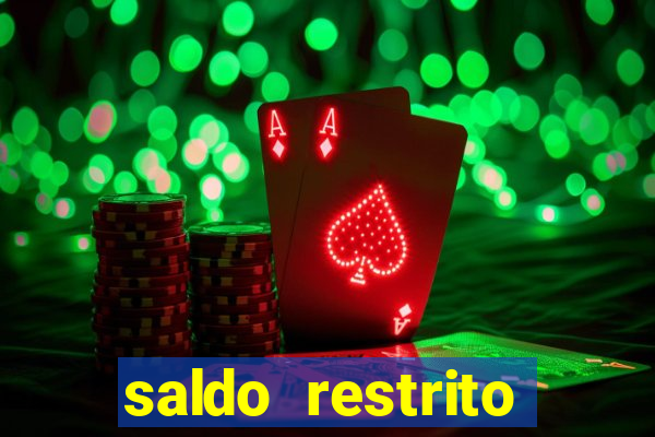 saldo restrito estrela bet