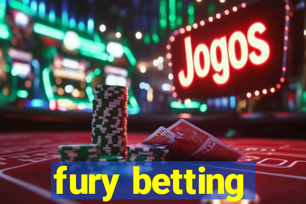 fury betting