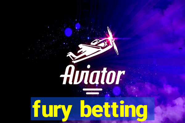 fury betting