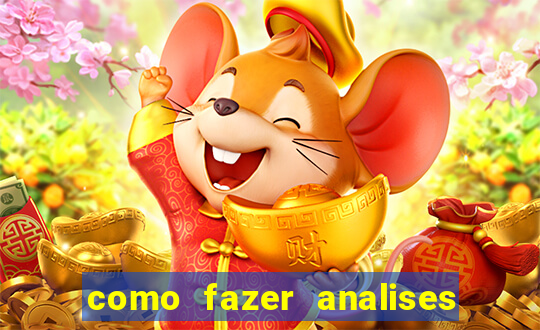 como fazer analises de jogos de futebol