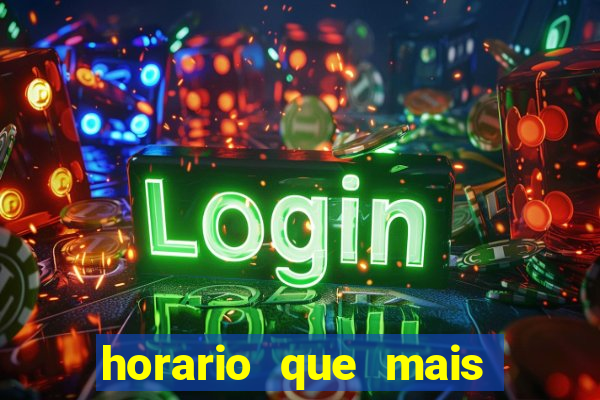 horario que mais paga fortune tiger