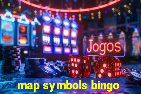 map symbols bingo