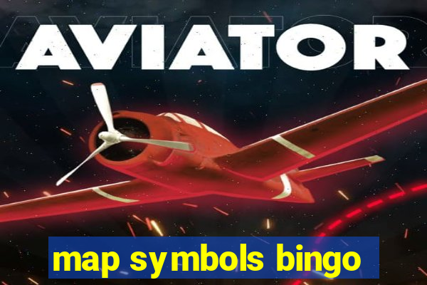 map symbols bingo