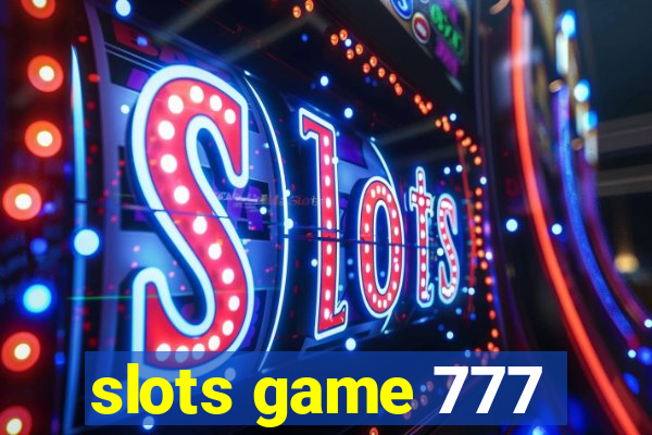 slots game 777