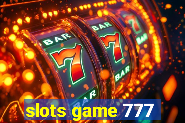 slots game 777