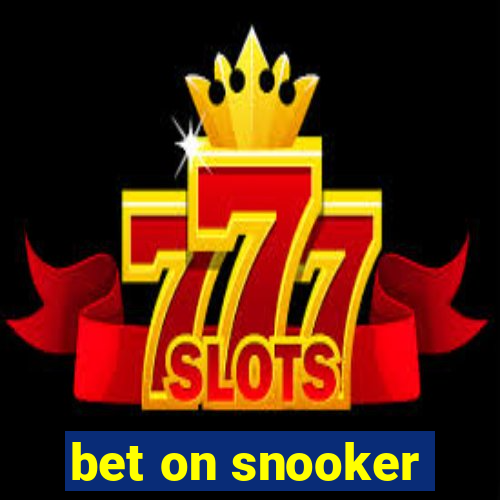 bet on snooker