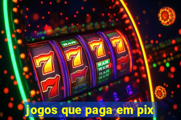 jogos que paga em pix