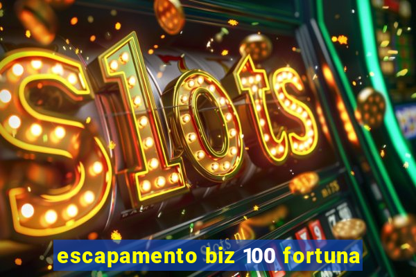 escapamento biz 100 fortuna