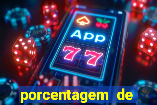 porcentagem de jogos slot