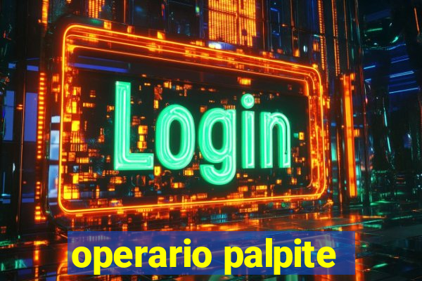 operario palpite