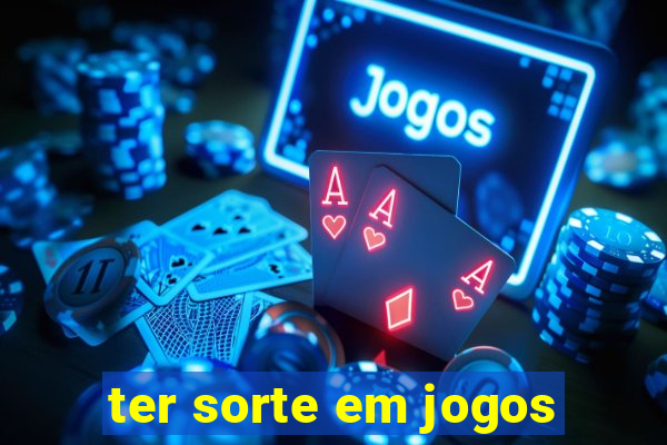 ter sorte em jogos