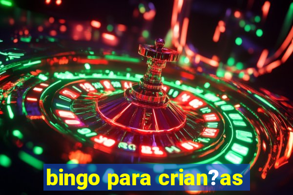 bingo para crian?as