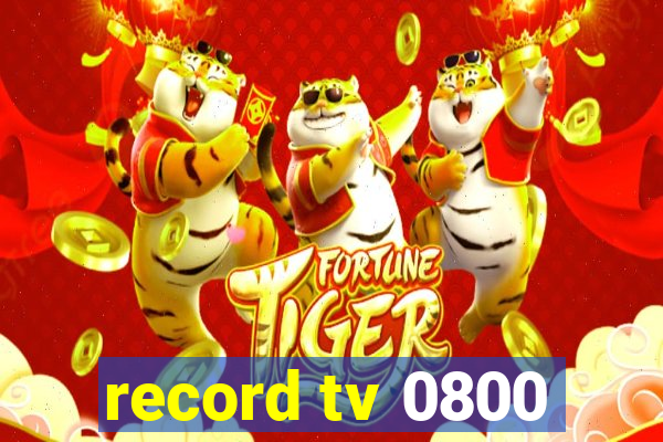 record tv 0800