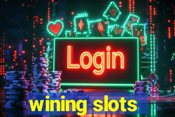 wining slots