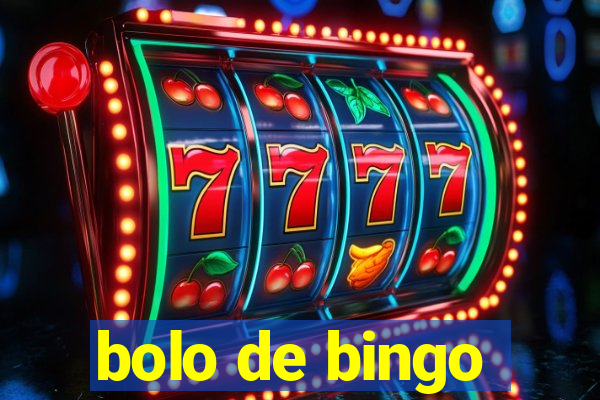 bolo de bingo