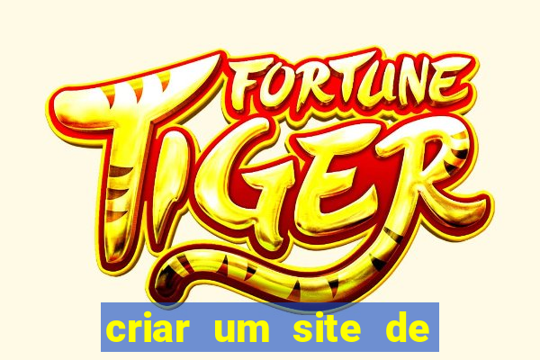 criar um site de jogos agora