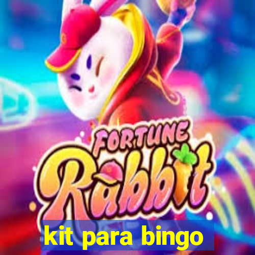 kit para bingo