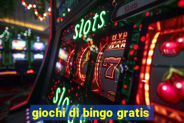 giochi di bingo gratis