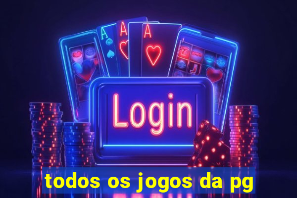 todos os jogos da pg