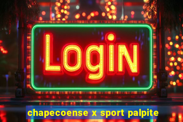 chapecoense x sport palpite