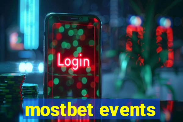 mostbet events