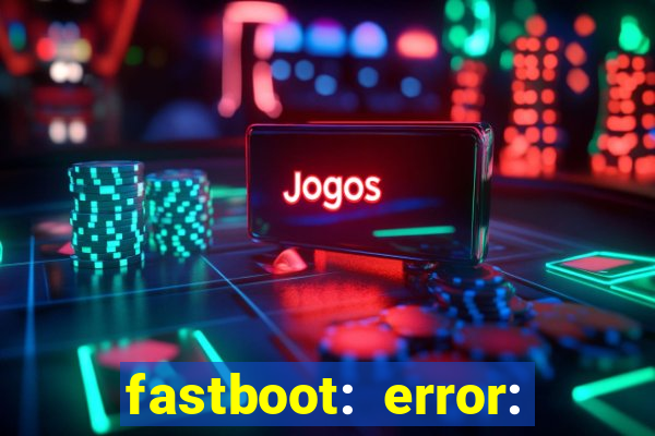 fastboot: error: failed to identify current slot