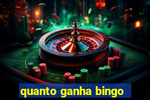 quanto ganha bingo