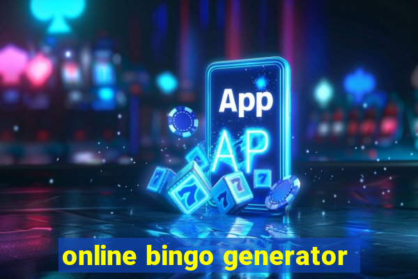 online bingo generator