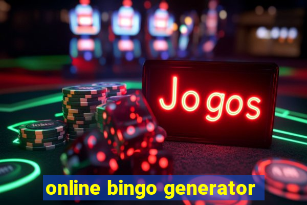 online bingo generator