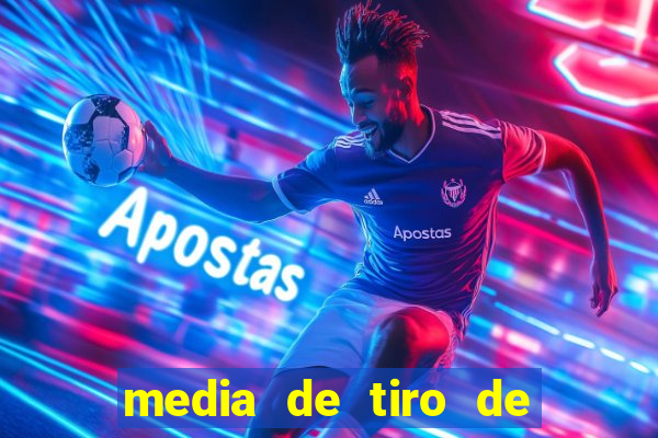 media de tiro de meta por jogo