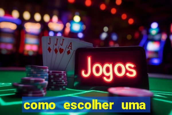 como escolher uma boa cartela de bingo