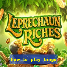 how to play bingo bonus scratch card