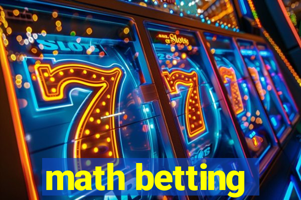 math betting