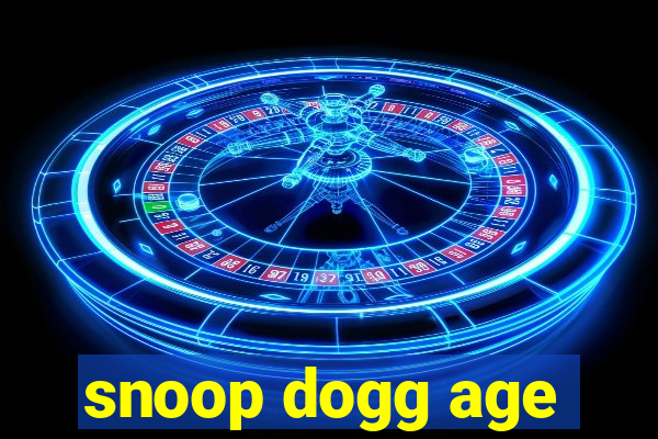 snoop dogg age