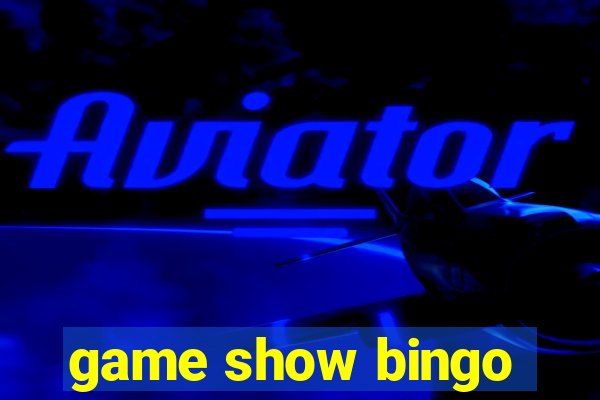 game show bingo