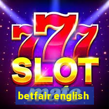 betfair english