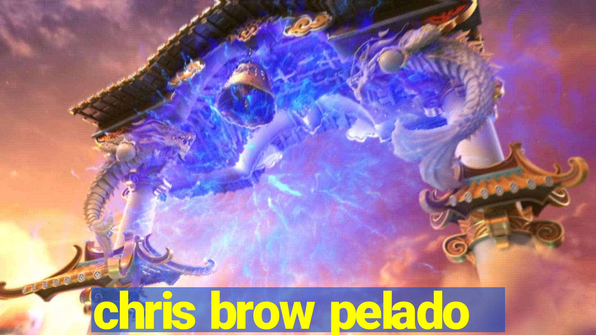 chris brow pelado