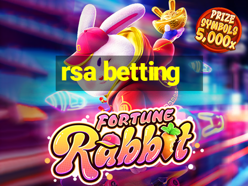 rsa betting