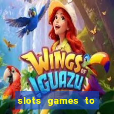 slots games to play for free