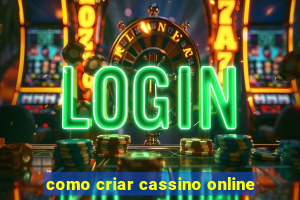 como criar cassino online