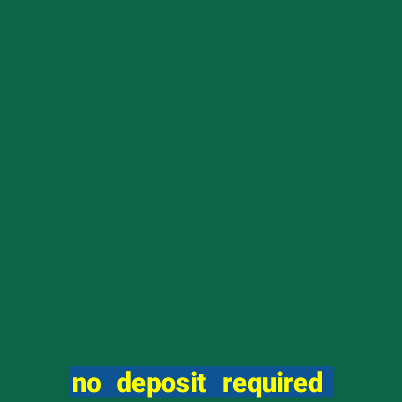 no deposit required free bet