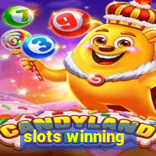 slots winning